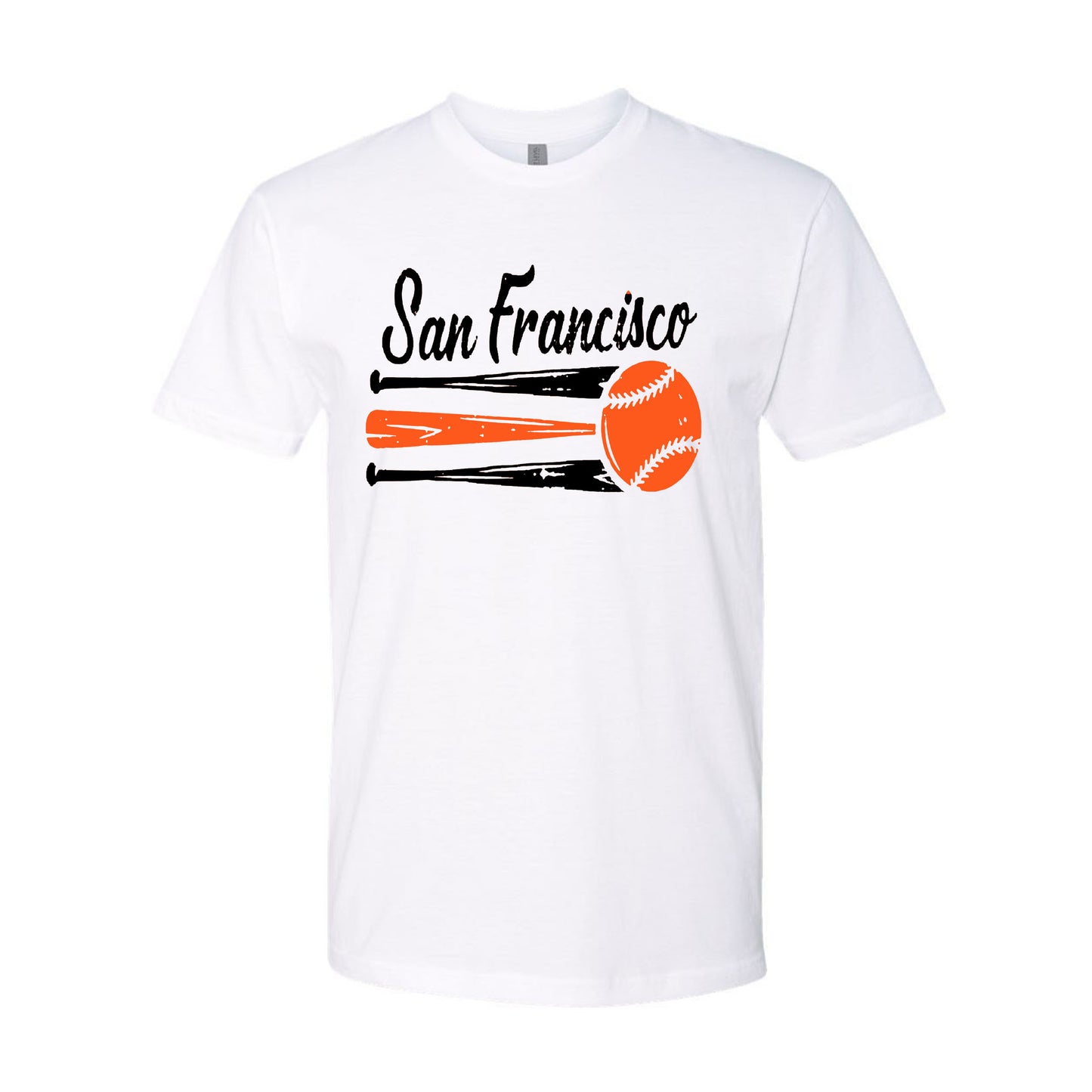 San Francisco Baseball Vintage Distressed Tee Met At Gameday Gear