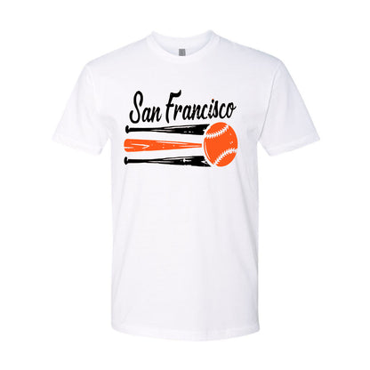 San Francisco Baseball Vintage Distressed Tee Met At Gameday Gear