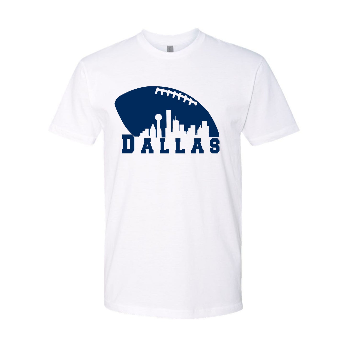 Dallas Football City Skyline Apparel for Football Fans (S-3XL)