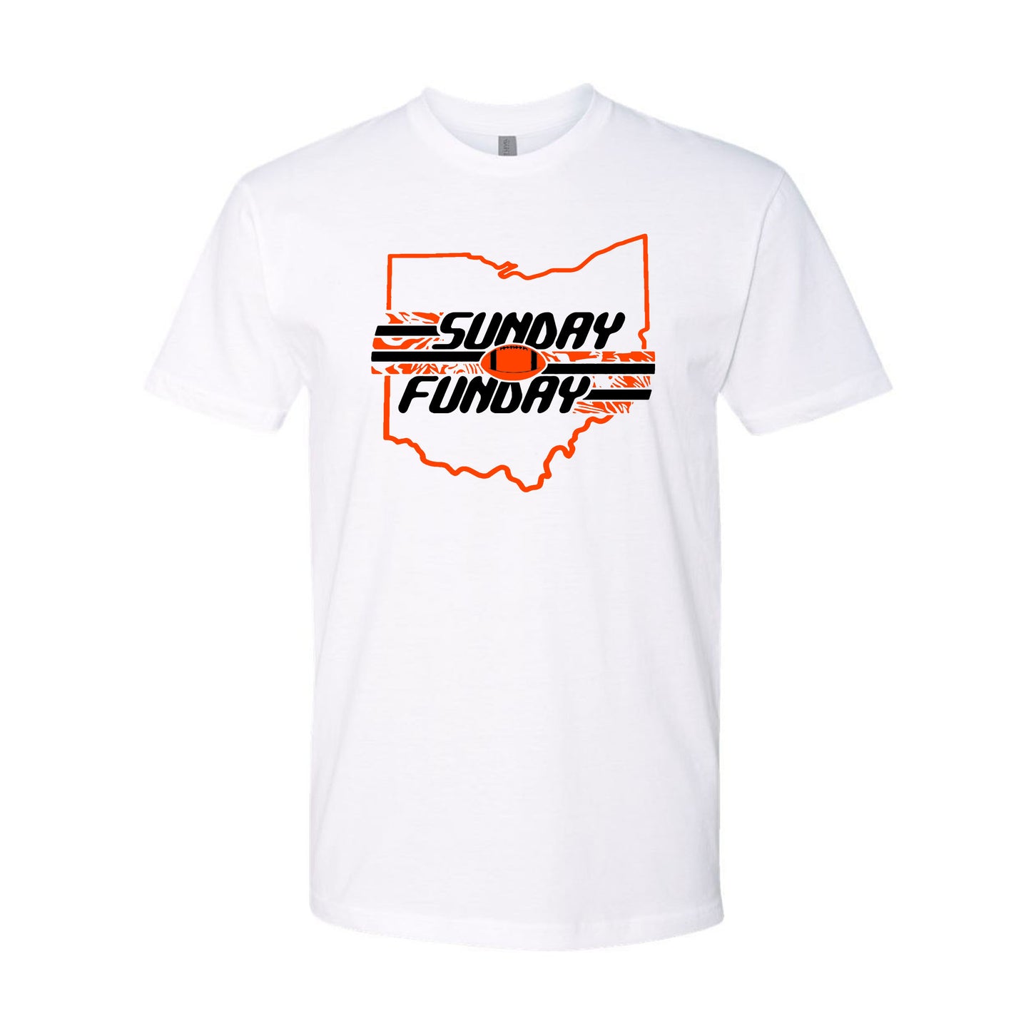 Cincinnati Football Sunday Funday Shirt for Football Fans