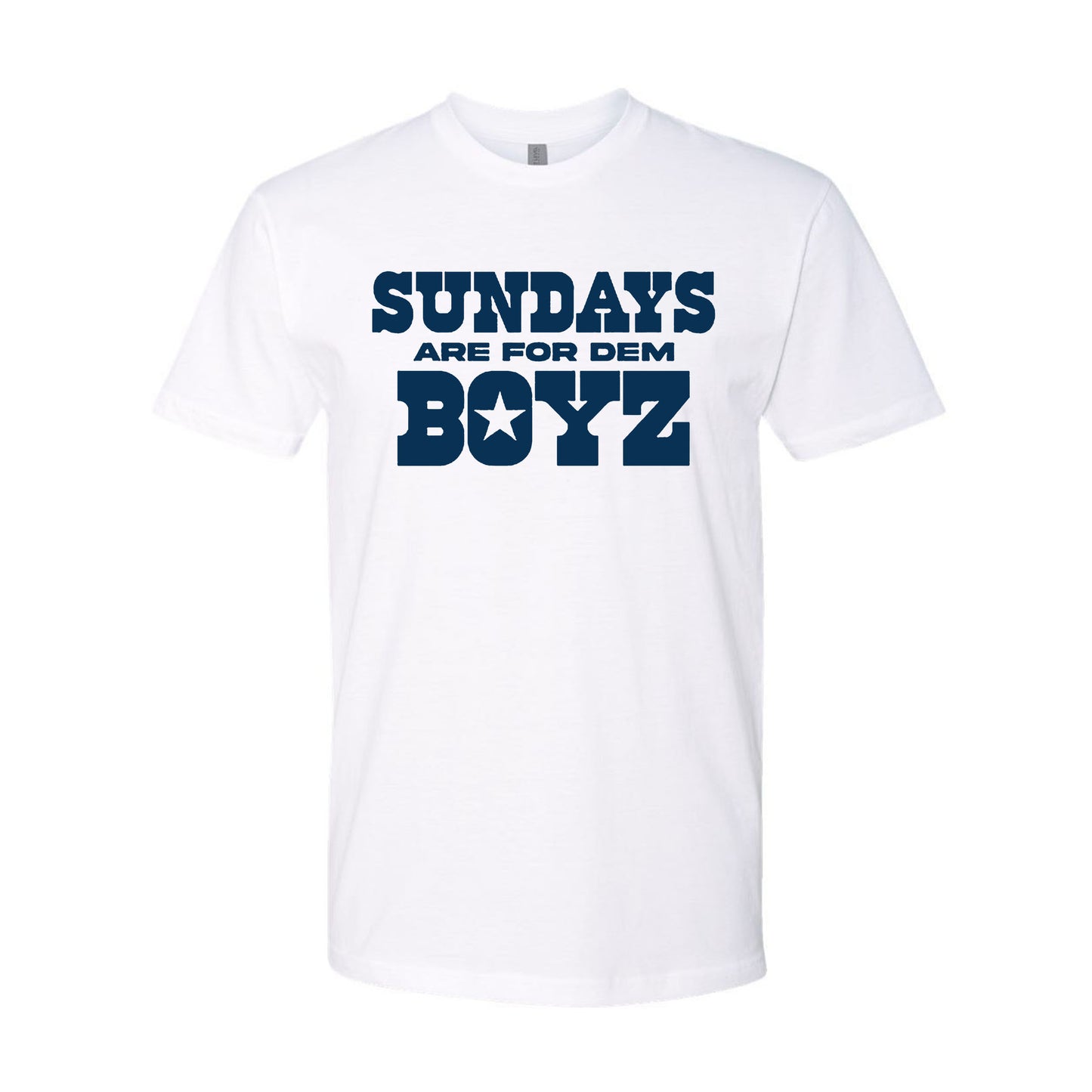 Sundays are for Dem Boyz T-Shirt for Dallas Football Fans (S-3XL)