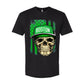 Boston Basketball Team Skull Green Flag Sports Fan Apparel