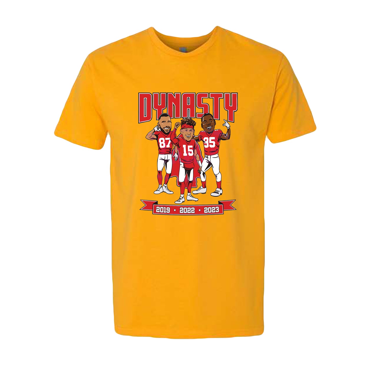 Kansas City Football Fans Dynasty Logo Shirt Champs