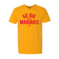 Go Big or go Mahomes" Red Vintage T-shirt For Kansas City Football Fans