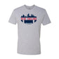 New England Football City Skyline Men's Shirt for Football Fans