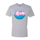 Miami Basketball Vintage Miami Florida Cityscape Retro Miami T-Shirt