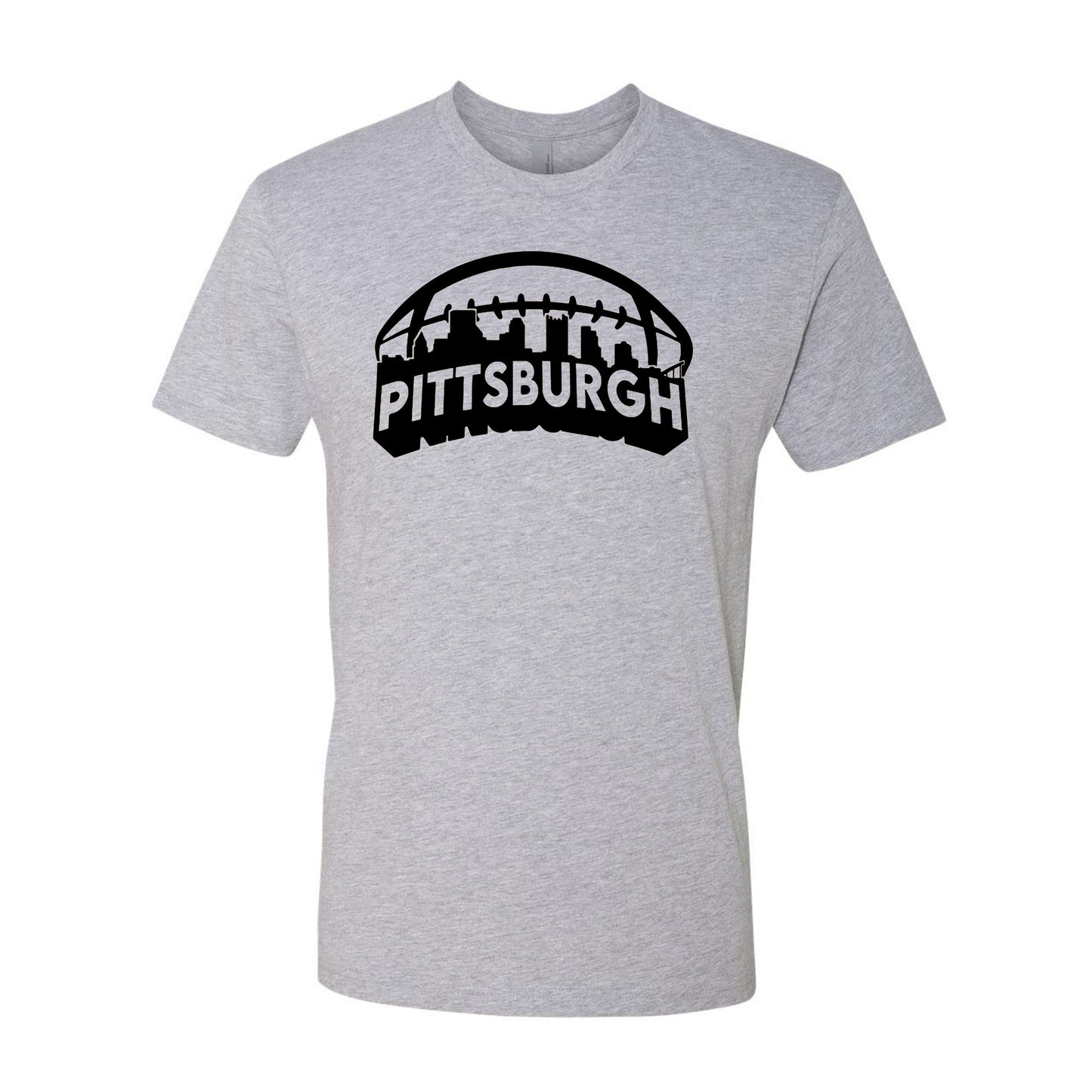 Pittsburgh City Skyline Men's Shirt for Football Fans