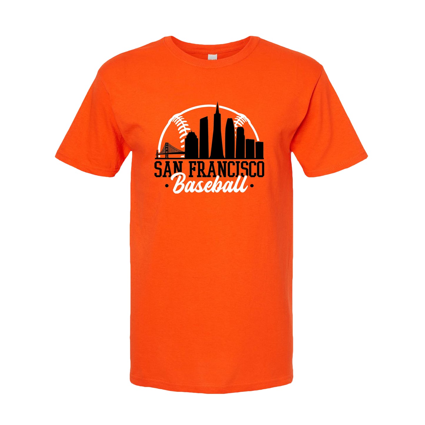 San Francisco Baseball Cityscape Skyline Men's Apparel for Baseball Fans Gameday Gear