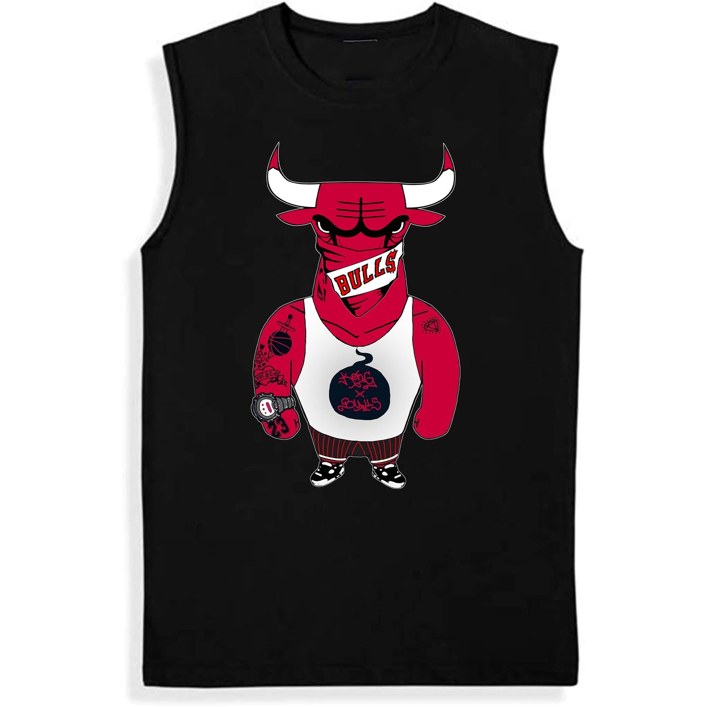 Chicago Basketball Street Bull (S-5XL)