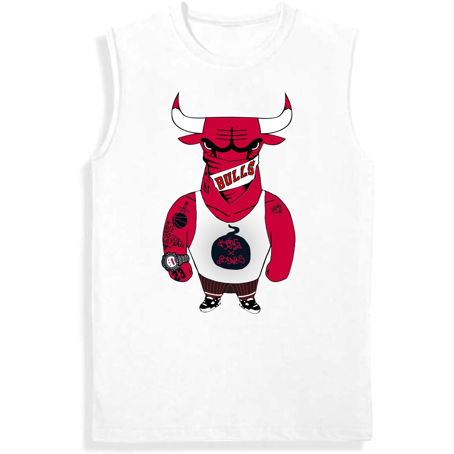 Chicago Basketball Street Bull (S-5XL)