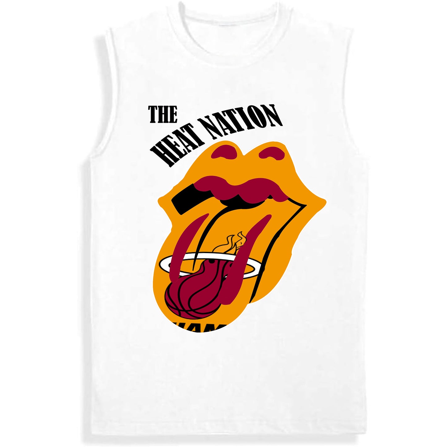 Miami Basketball Rolling Stones Game Day Cool Shirt