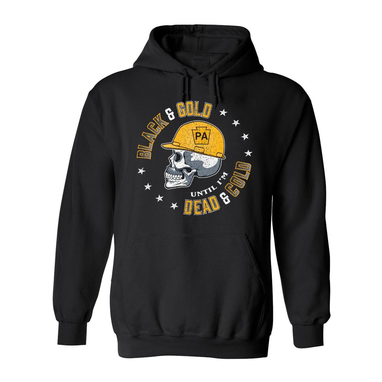 Black and Gold Until I'm Dead & Cold | Pittsburgh Football Fans