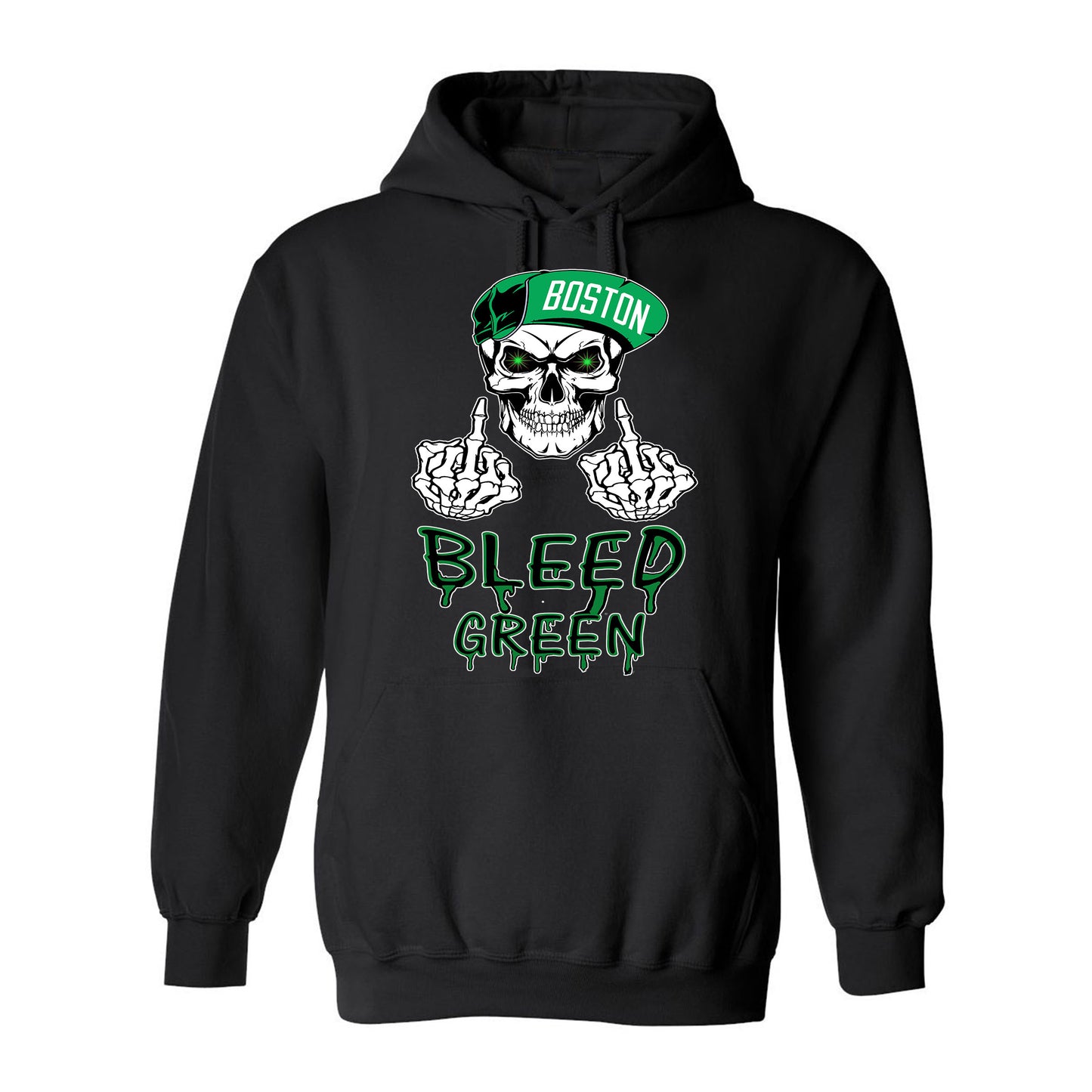 Boston Basketball Team Bleed Green Sports Fan Apparel