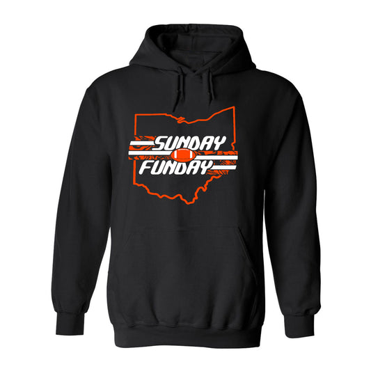 Cincinnati Football Sunday Funday Shirt for Football Fans