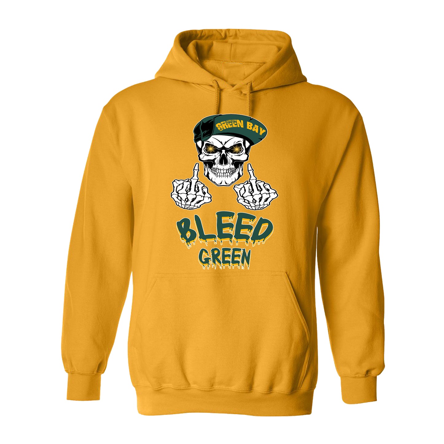 Green Bay Football Fans Bleed Green Collection