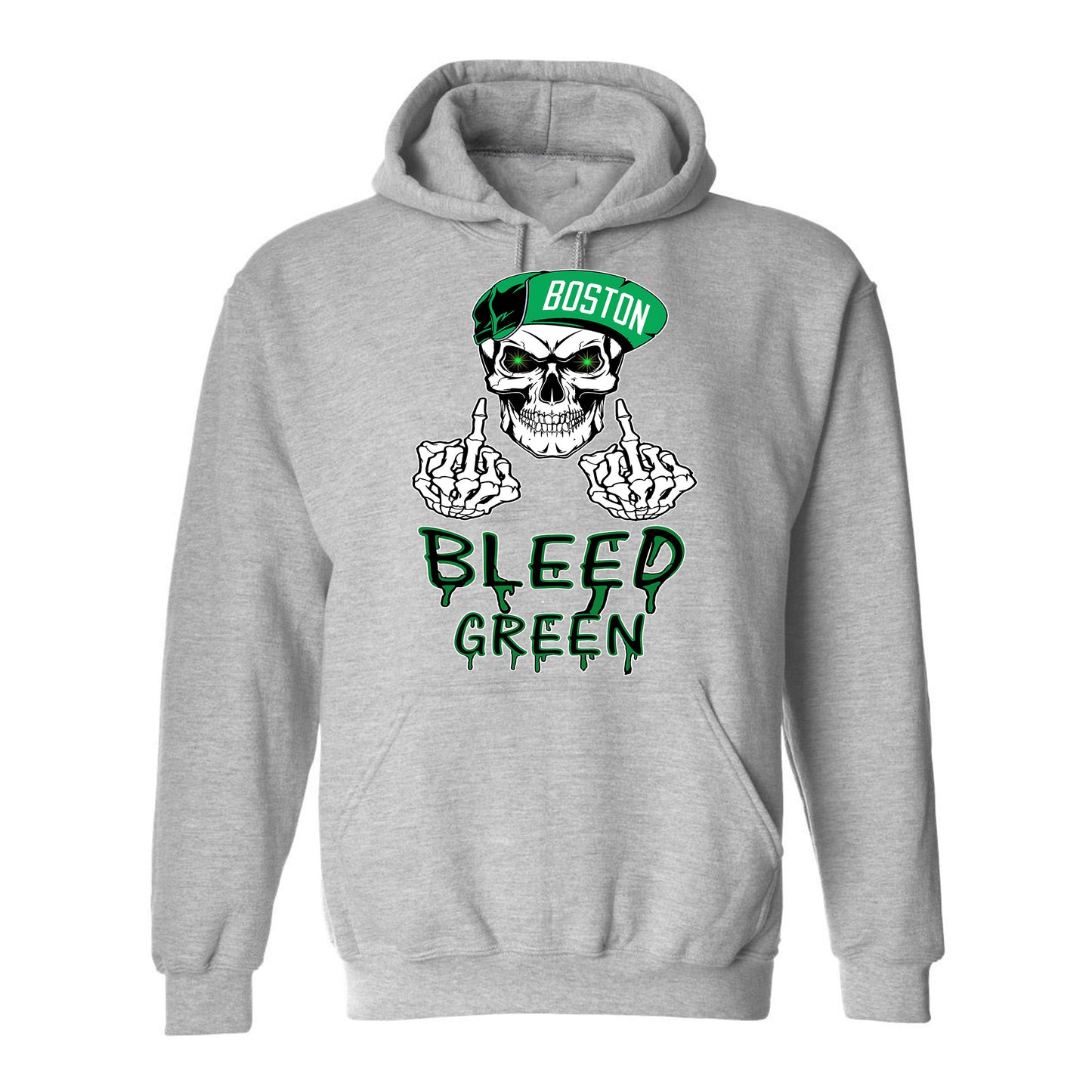 Boston Basketball Team Bleed Green Sports Fan Apparel