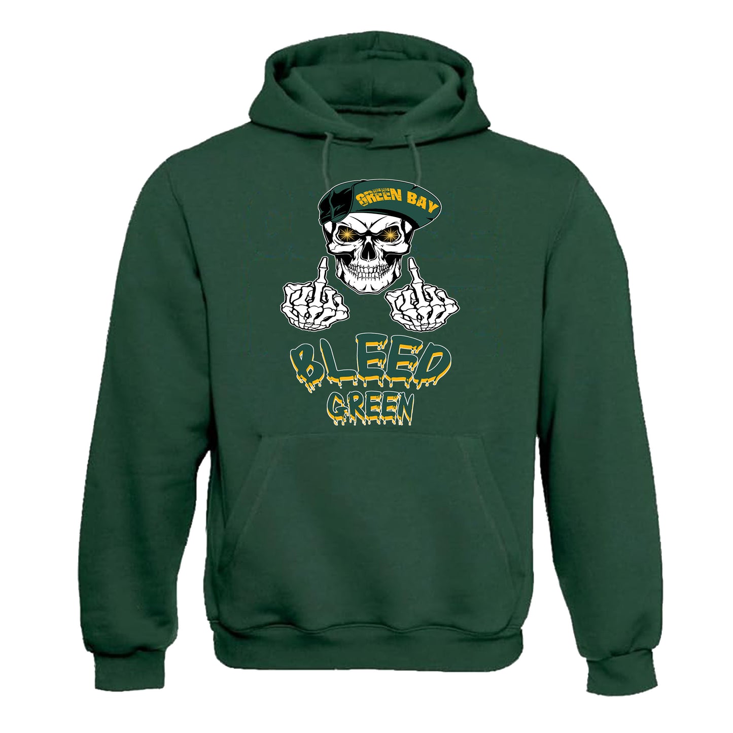 Green Bay Football Fans Bleed Green Collection