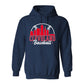 Cleveland Baseball Cityscape Skyline Men's Apparel for Baseball Fans