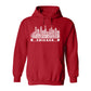 Chicago Baseball Team Cityscape Skyline Men's Apparel for Baseball Fans