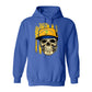 Golden State Basketball Skull With Hat Jersey Tee