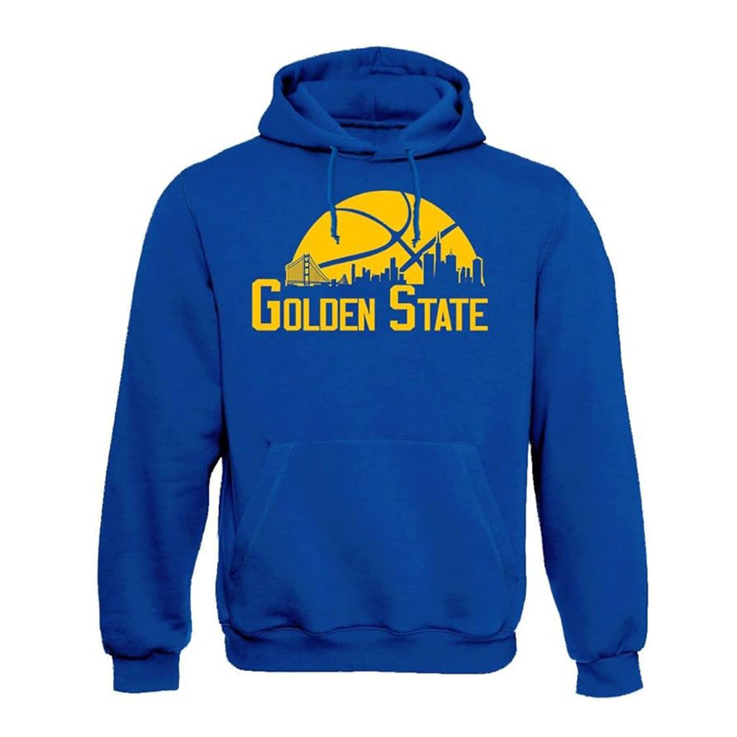 Golden State Team Cityscape Skyline Men's Apparel for Basketball Fans