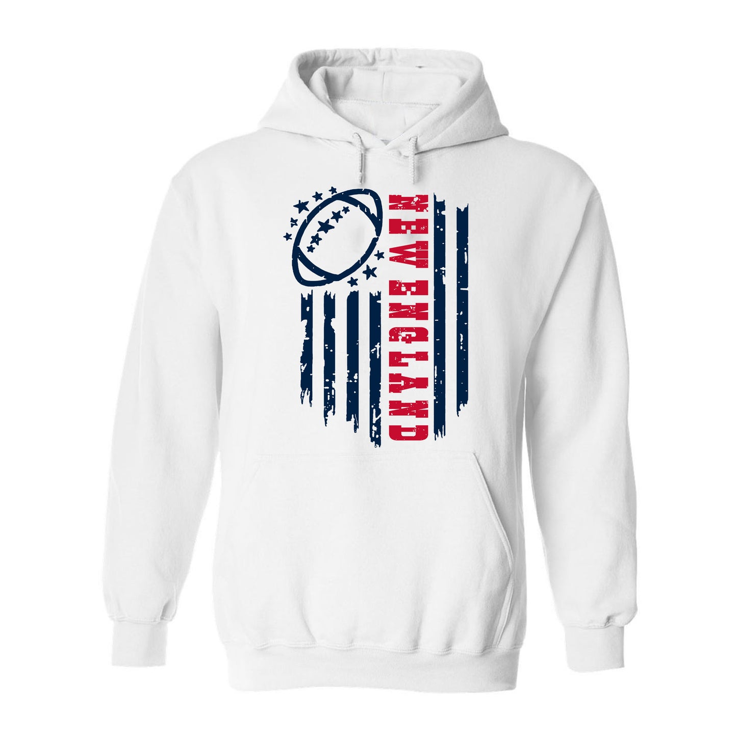 New England Football Flag Men's Shirt for Football Fans