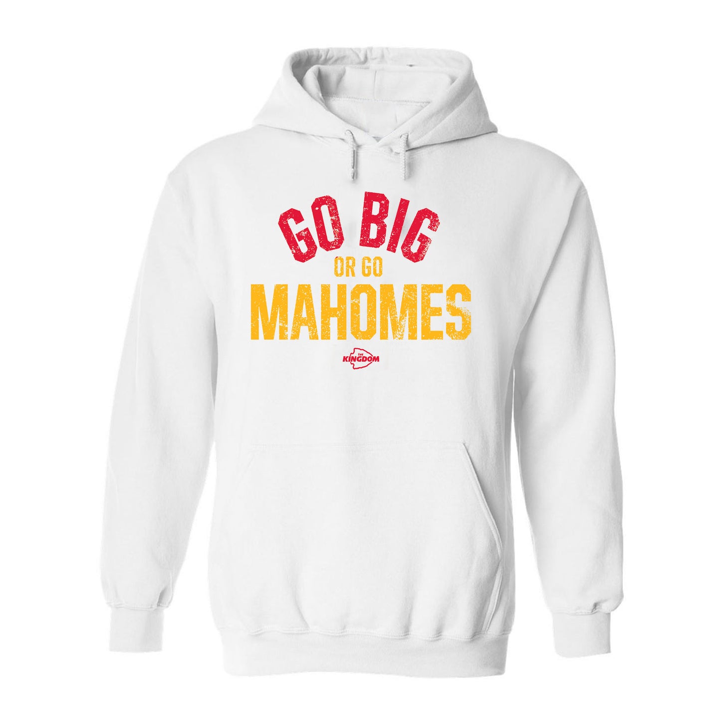 Go Big or go Mahomes" Red Vintage T-shirt For Kansas City Football Fans