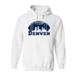 Denver Football Game Day Tee Navy & Orange Skylne