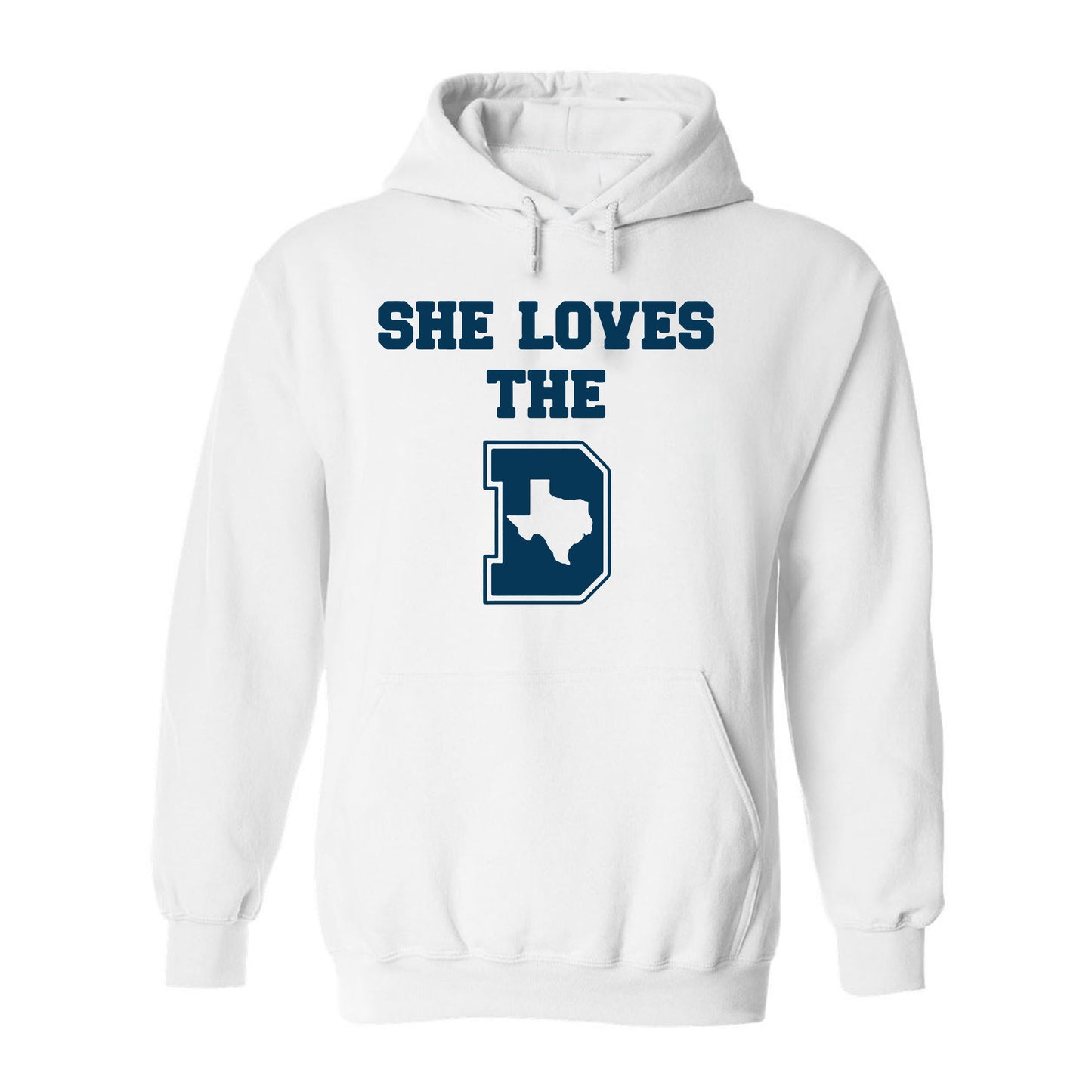 She Loves The D Apparel for Dallas Football Fans (S-3XL)