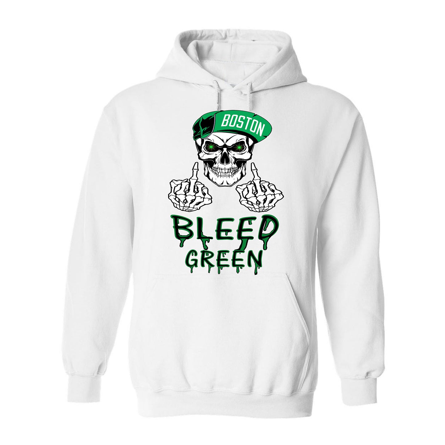 Boston Basketball Team Bleed Green Sports Fan Apparel