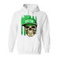 Boston Basketball Team Skull Green Flag Sports Fan Apparel